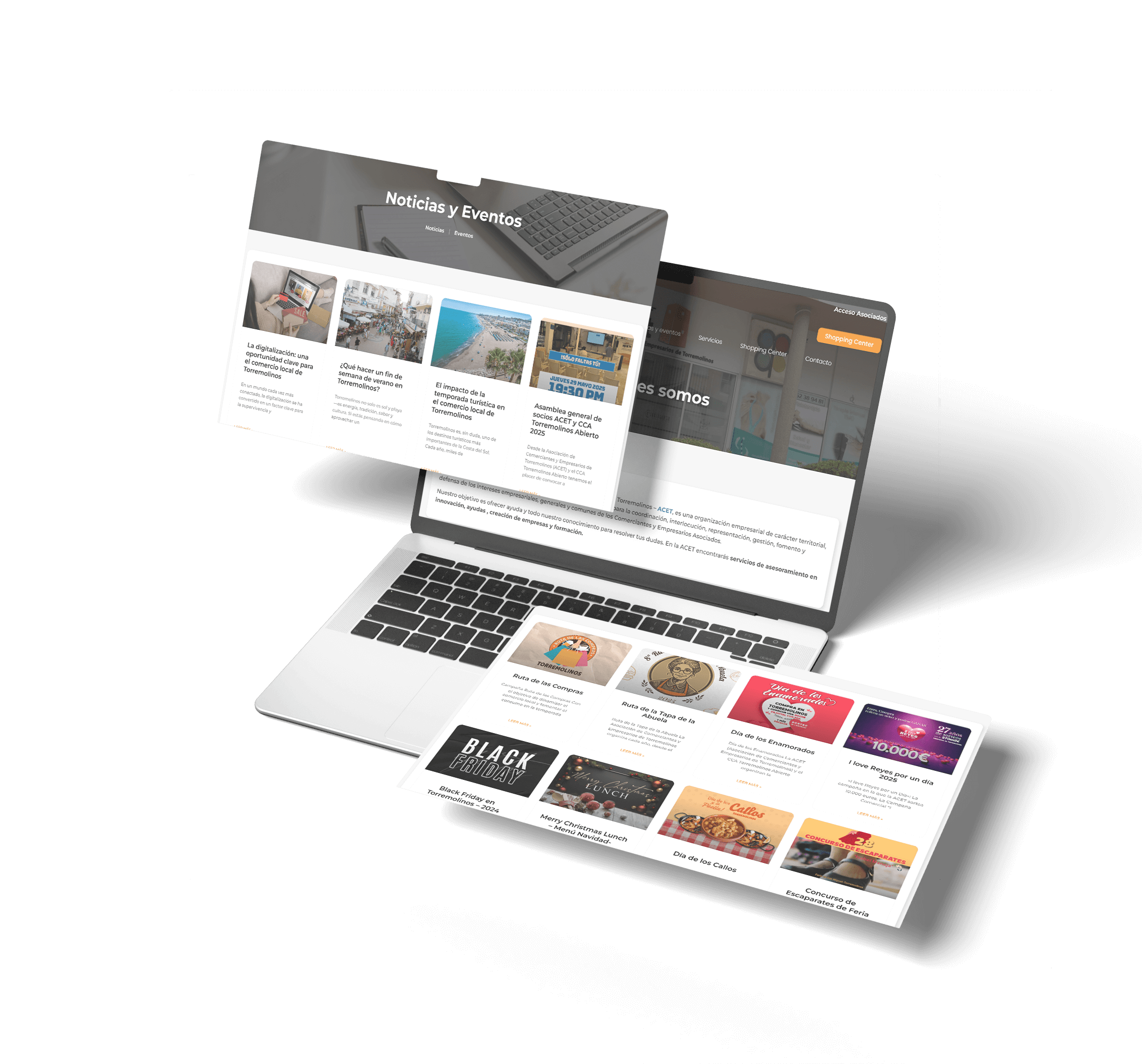 Diseño web en Torremolinos: el proyecto de Somos.plus con ACET